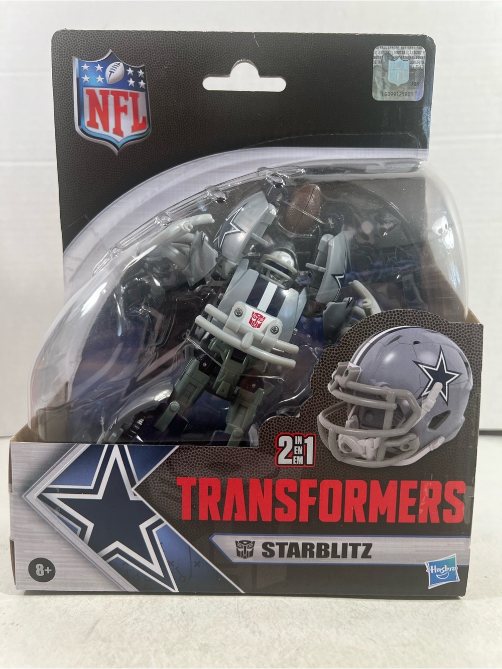 Transformers x NFL Starblitz Dallas Cowboys 2 In 1 Starblitz!